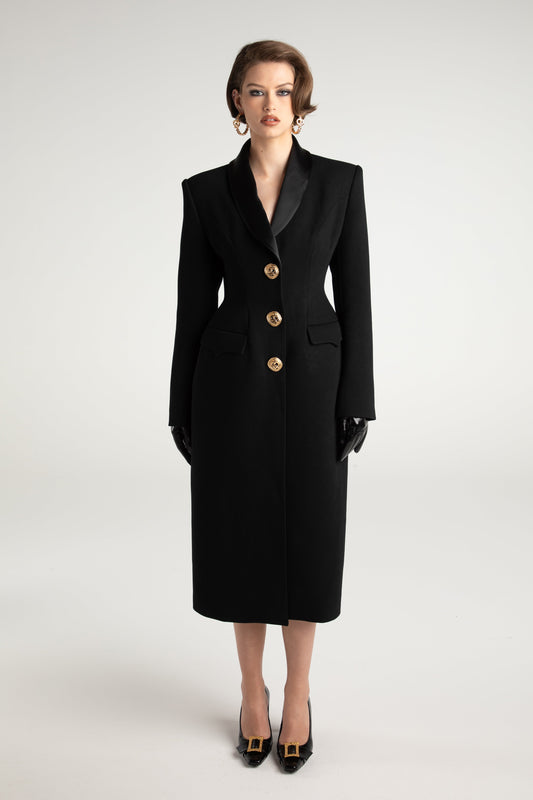 Vintage Inspired Coat with a Contemporary Edge