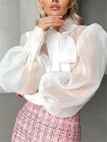 A Vintage Style Blouse with Delicate Timeless Details
