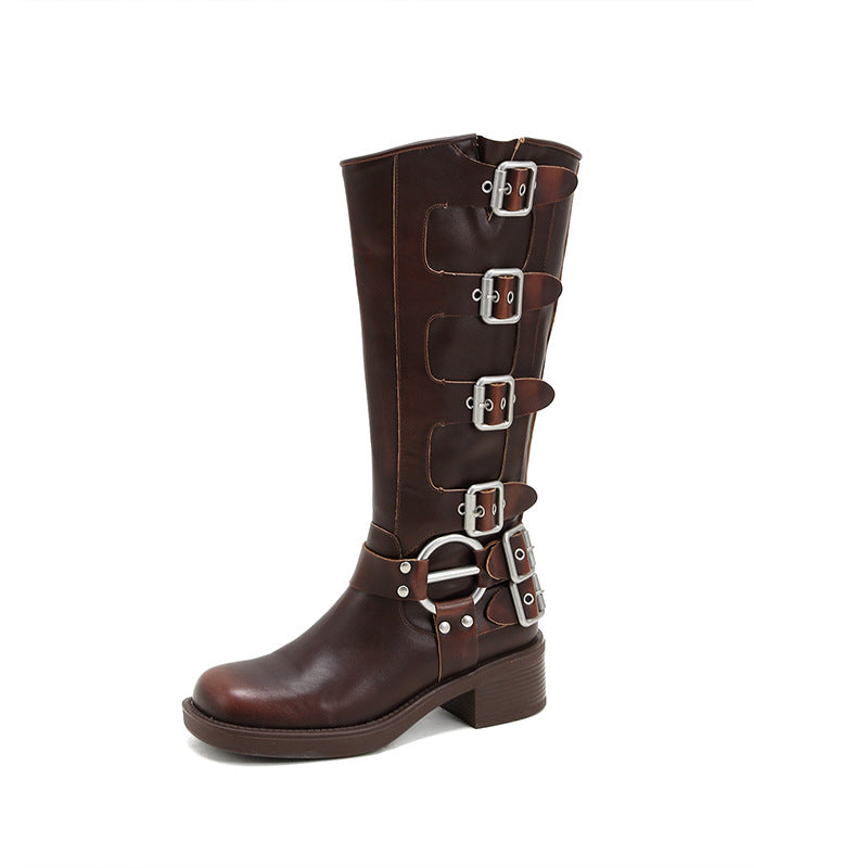 A Vintage Style Boots with Delicate Timeless Details