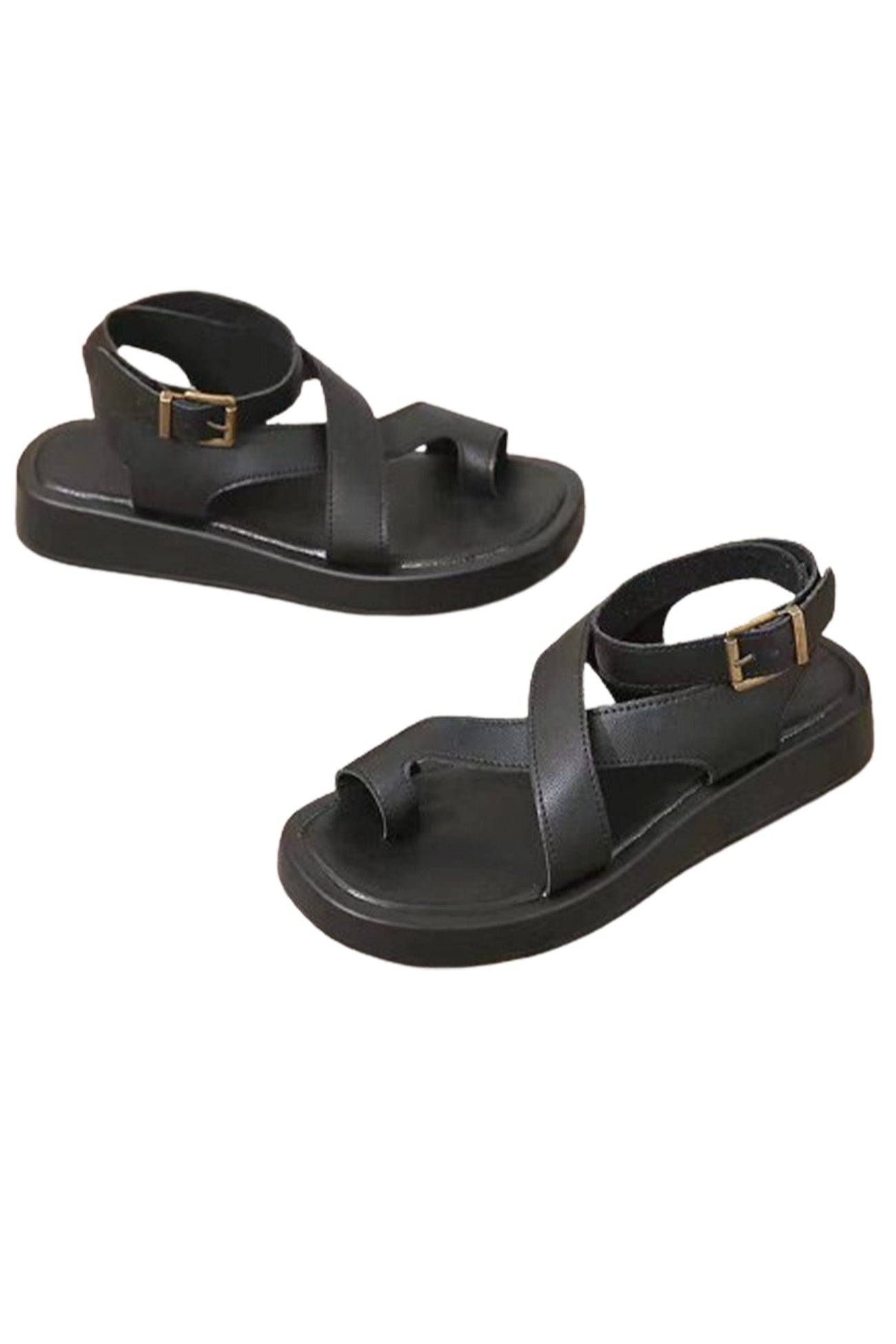Classic Vintage Sandals with a Flattering Fit