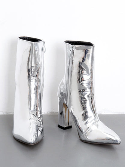 A Vintage Style Boots with Delicate Timeless Details