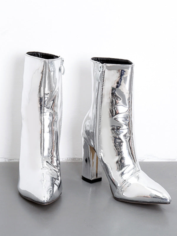 A Vintage Style Boots with Delicate Timeless Details