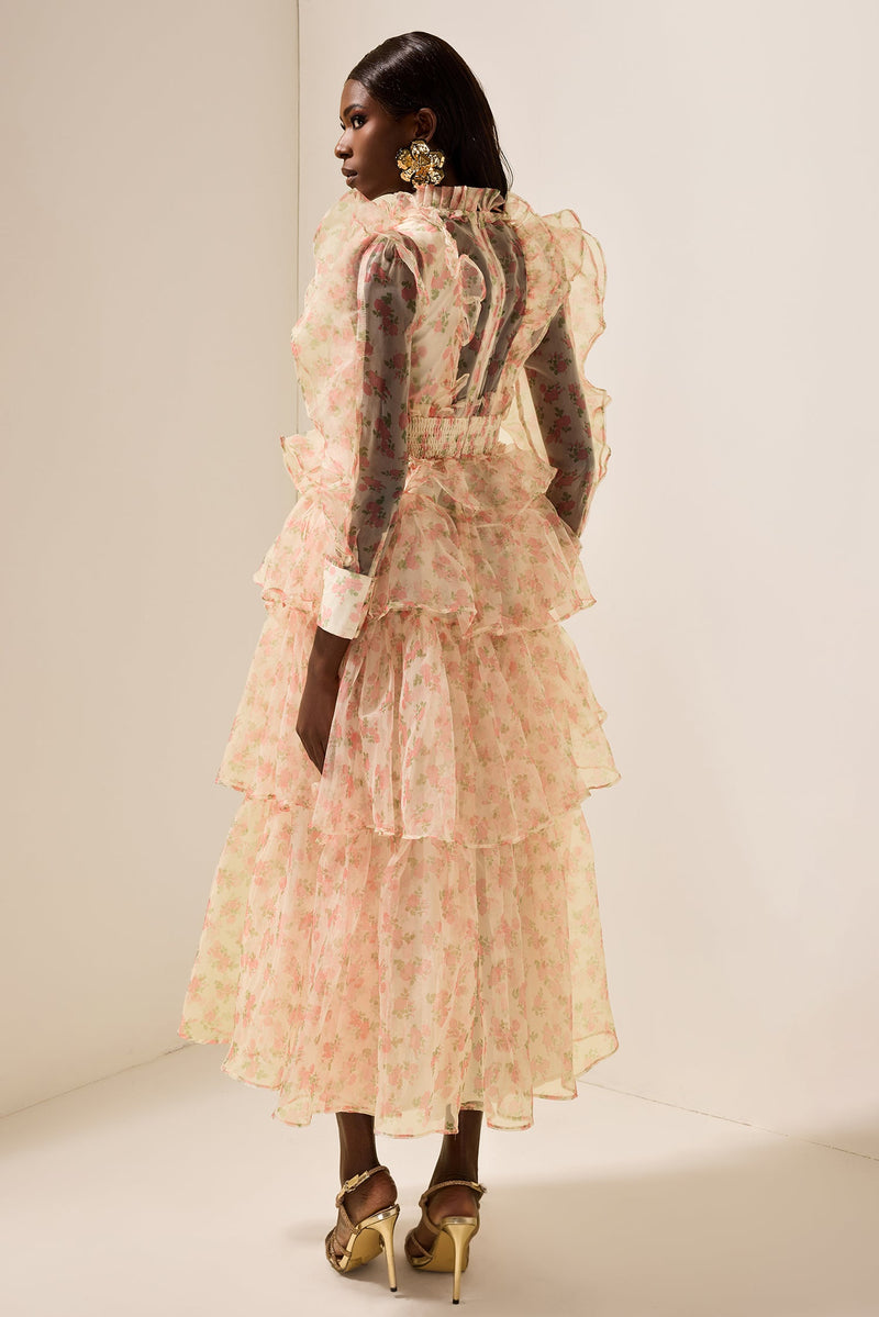 A Vintage Style Dress with Delicate Timeless Details