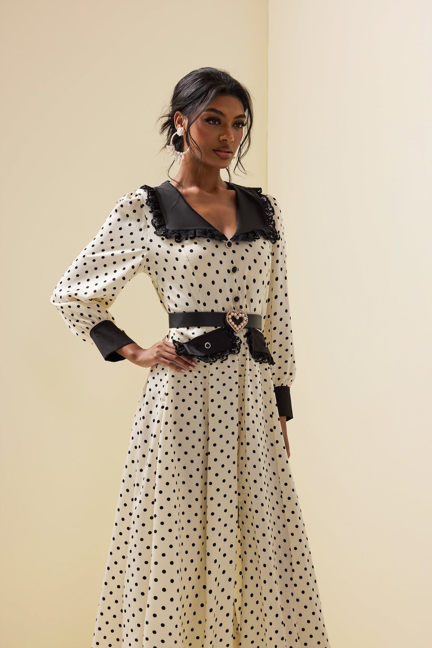 Elegantly Styled Dress for Everyday Wear