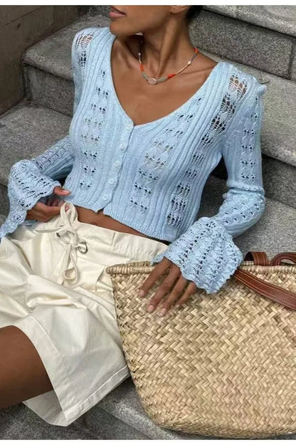 Vintage Inspired Cardigan with a Contemporary Edge
