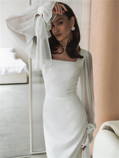 Well Tailored Dress with a Graceful Silhouette