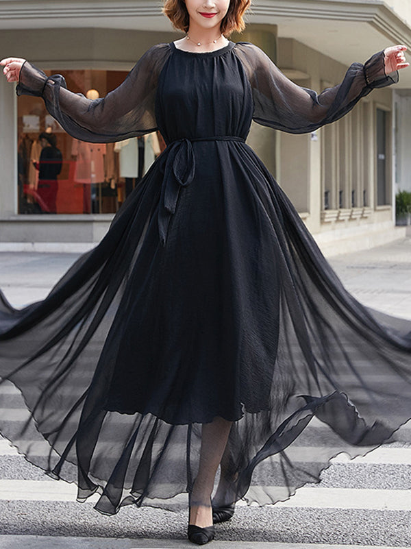 A Vintage Style Dress with Delicate Timeless Details