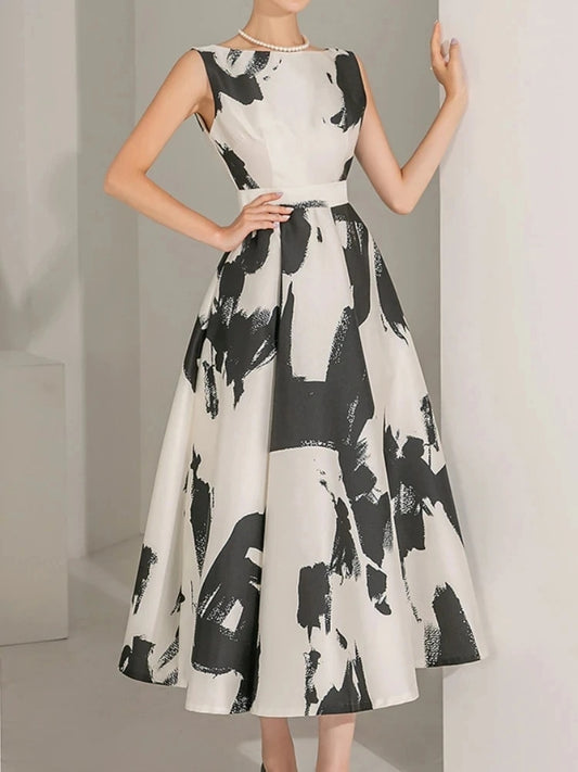 Classic Vintage Dress with a Flattering Fit