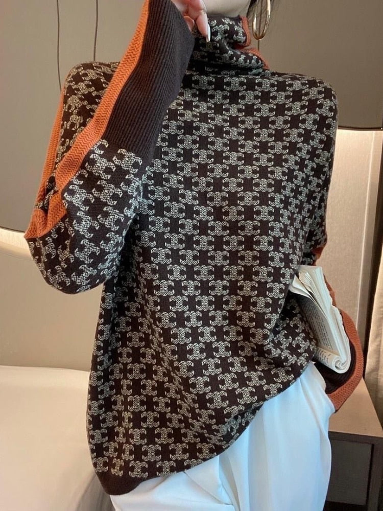 Vintage Inspired Sweater with a Contemporary Edge