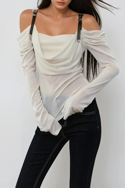 A Vintage Style Top with Delicate Timeless Details