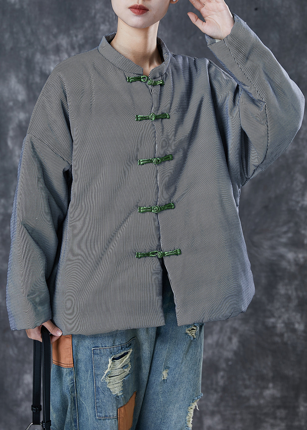 A Vintage Style Jacket with Delicate Timeless Details