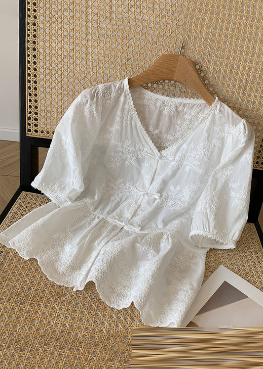 A Vintage Style Shirt with Delicate Timeless Details