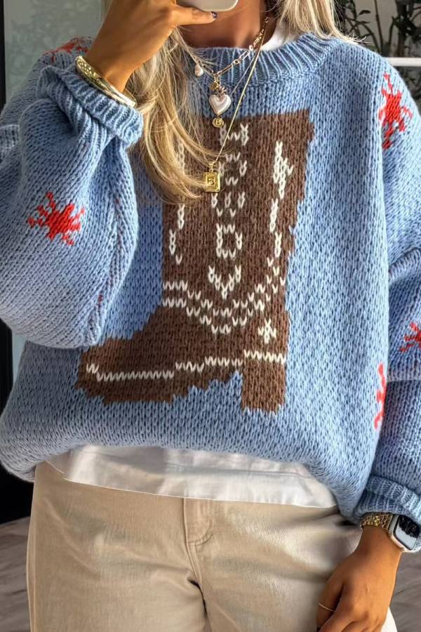 A Vintage Style Sweater with Delicate Timeless Details