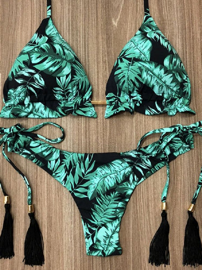 Classic Vintage Bikini with a Flattering Fit