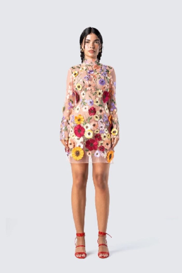 A Vintage Style Dress with Delicate Timeless Details