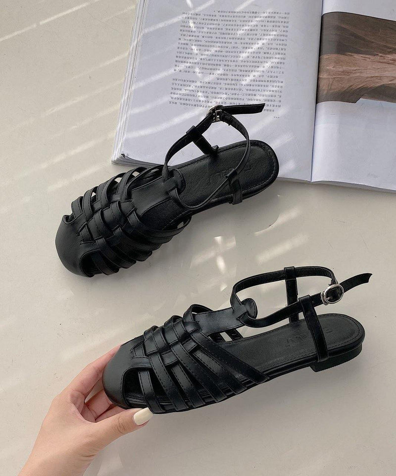 A Vintage Style Sandals with Delicate Timeless Details
