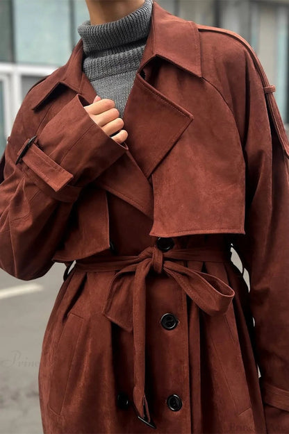 A Vintage Style Coat with Delicate Timeless Details