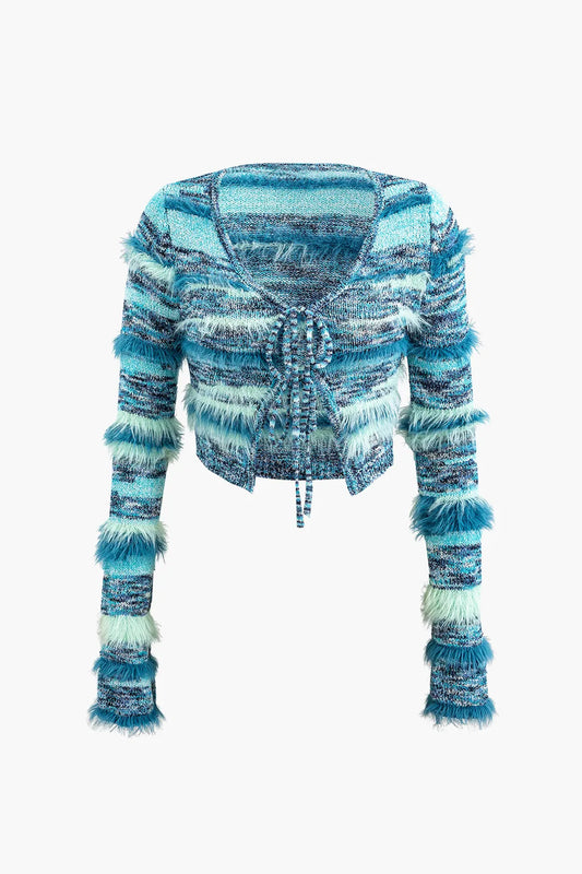 A Vintage Style Cardigan with Delicate Timeless Details