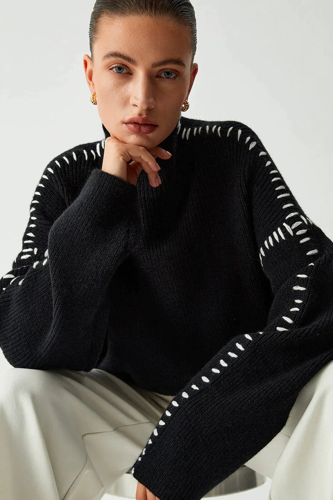 Elegantly Styled Sweater for Everyday Wear