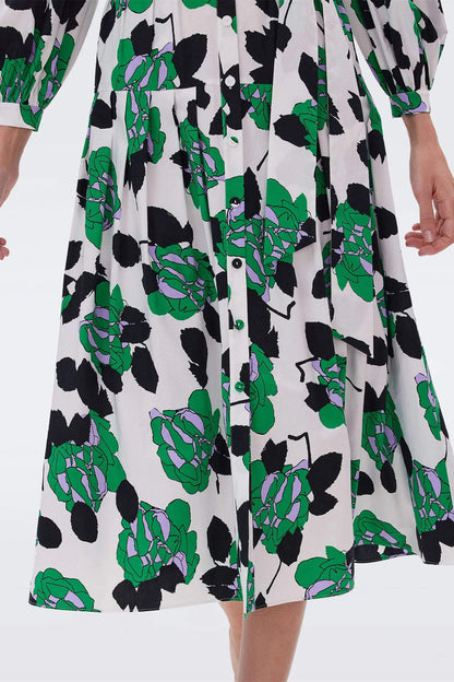 A Vintage Style Dress with Delicate Timeless Details