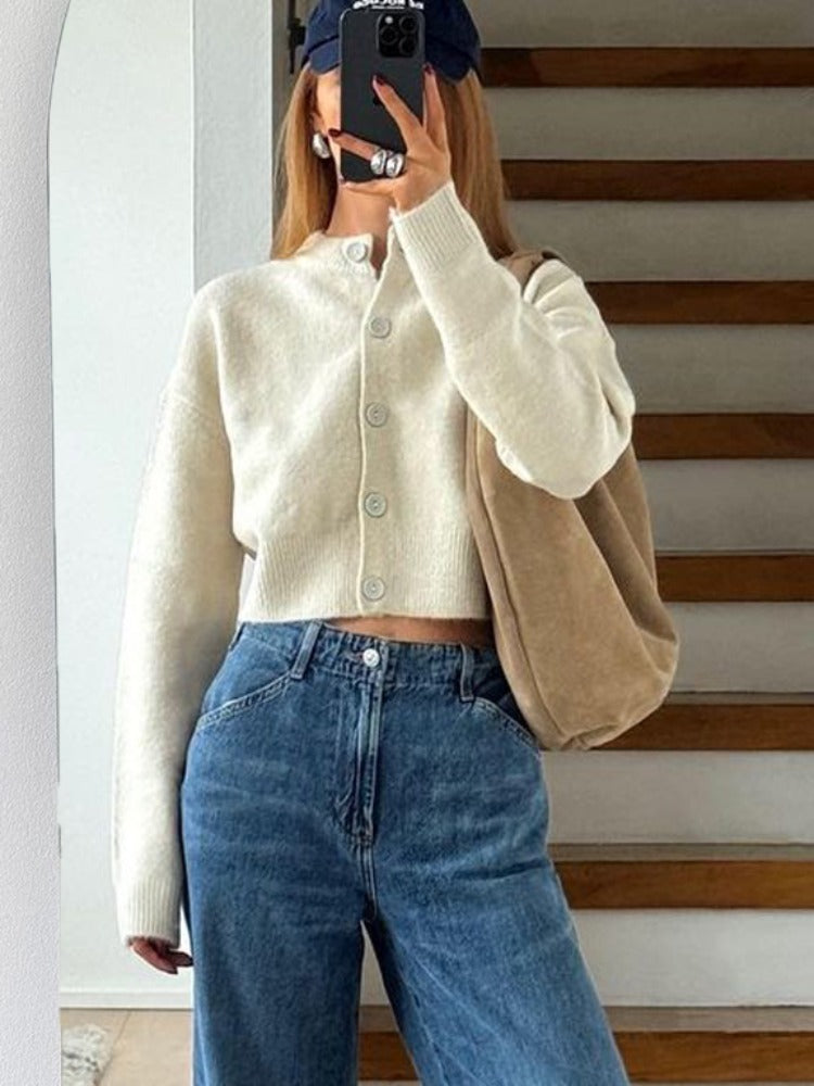 Vintage Inspired Cardigan with a Contemporary Edge