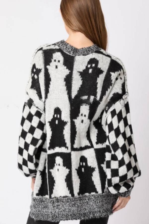A Vintage Style Sweater with Delicate Timeless Details