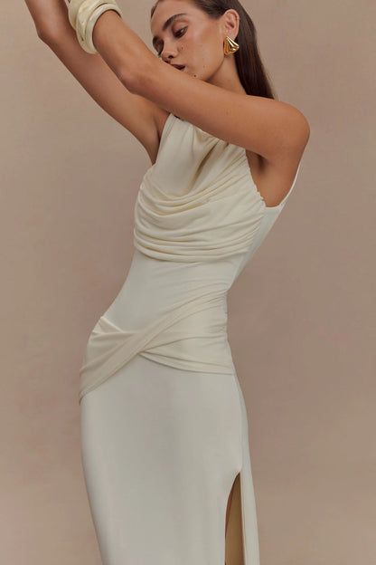 A Vintage Style Dress with Delicate Timeless Details