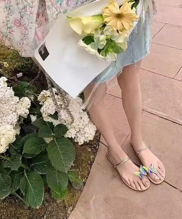 A Vintage Style Sandals with Delicate Timeless Details
