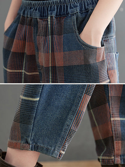 A Vintage Style Pants with Delicate Timeless Details