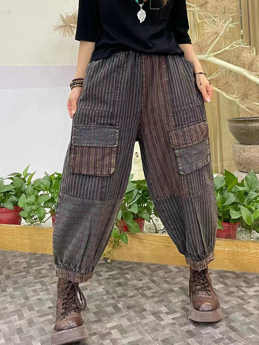 A Vintage Style Pants with Delicate Timeless Details