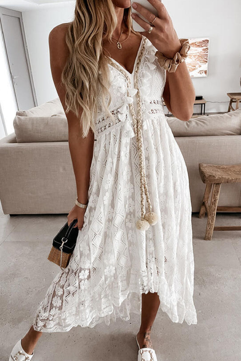 A Vintage Style Dress with Delicate Timeless Details