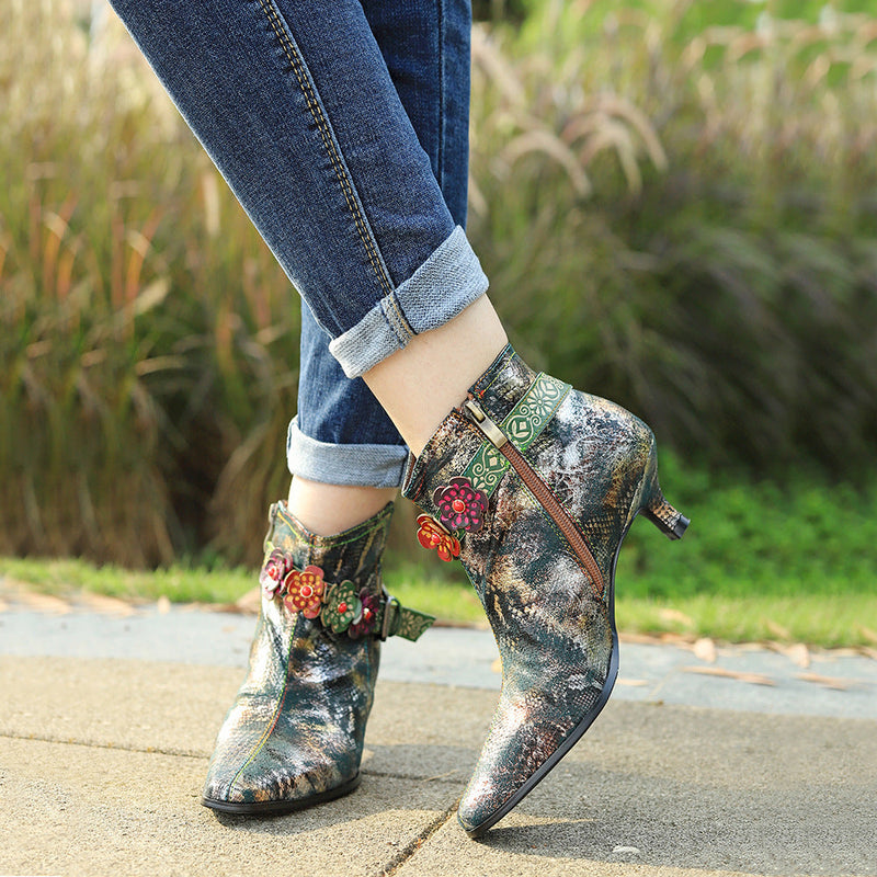 Vintage Inspired Boots with a Contemporary Edge