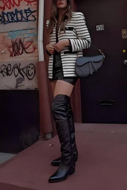 Vintage Inspired Jacket with a Contemporary Edge