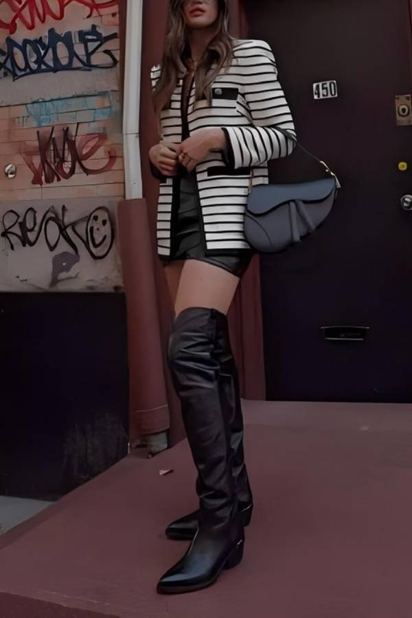 Vintage Inspired Jacket with a Contemporary Edge