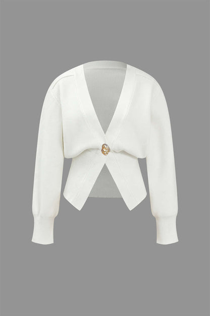 A Vintage Style Cardigan with Delicate Timeless Details