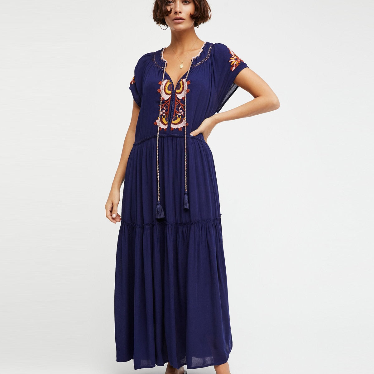 A Vintage Style Dress with Delicate Timeless Details
