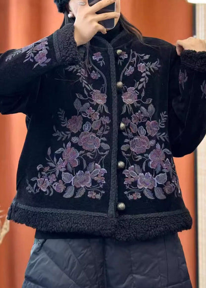 A Vintage Style Coat with Delicate Timeless Details