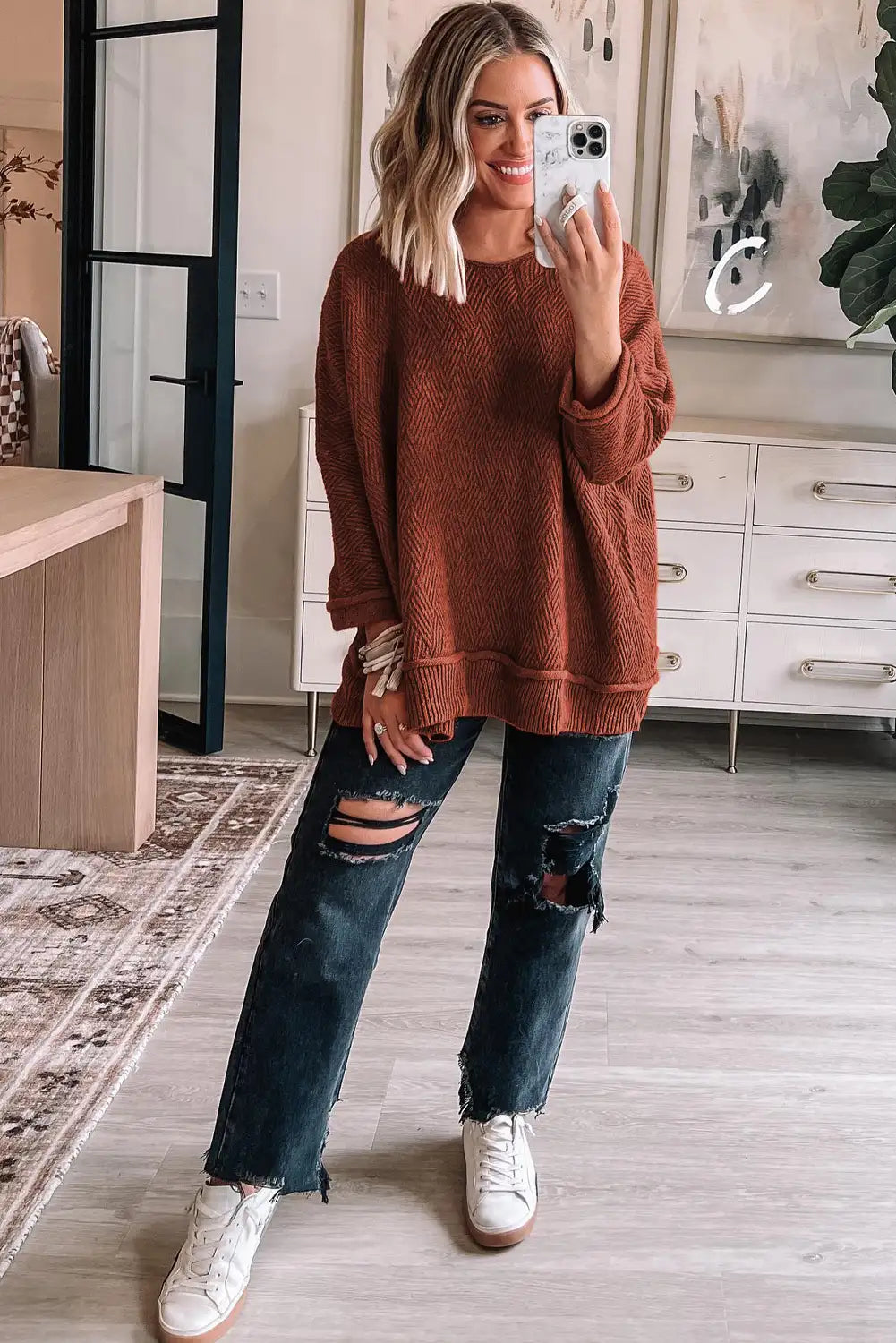 Polished Sweater with an Effortless Classic Look