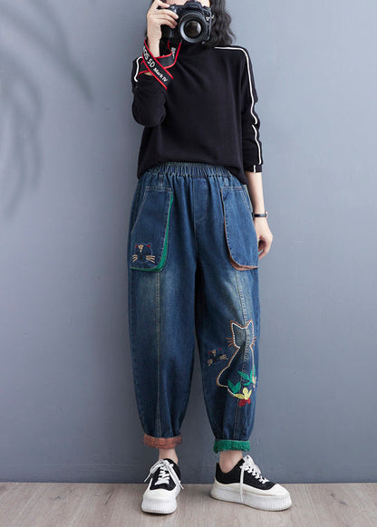 A Vintage Style Pants with Delicate Timeless Details