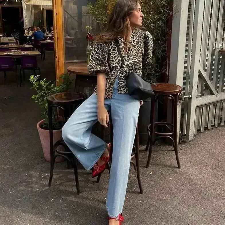 Vintage Inspired Blouse with a Contemporary Edge