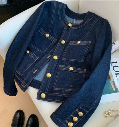 A Vintage Style Jacket with Delicate Timeless Details