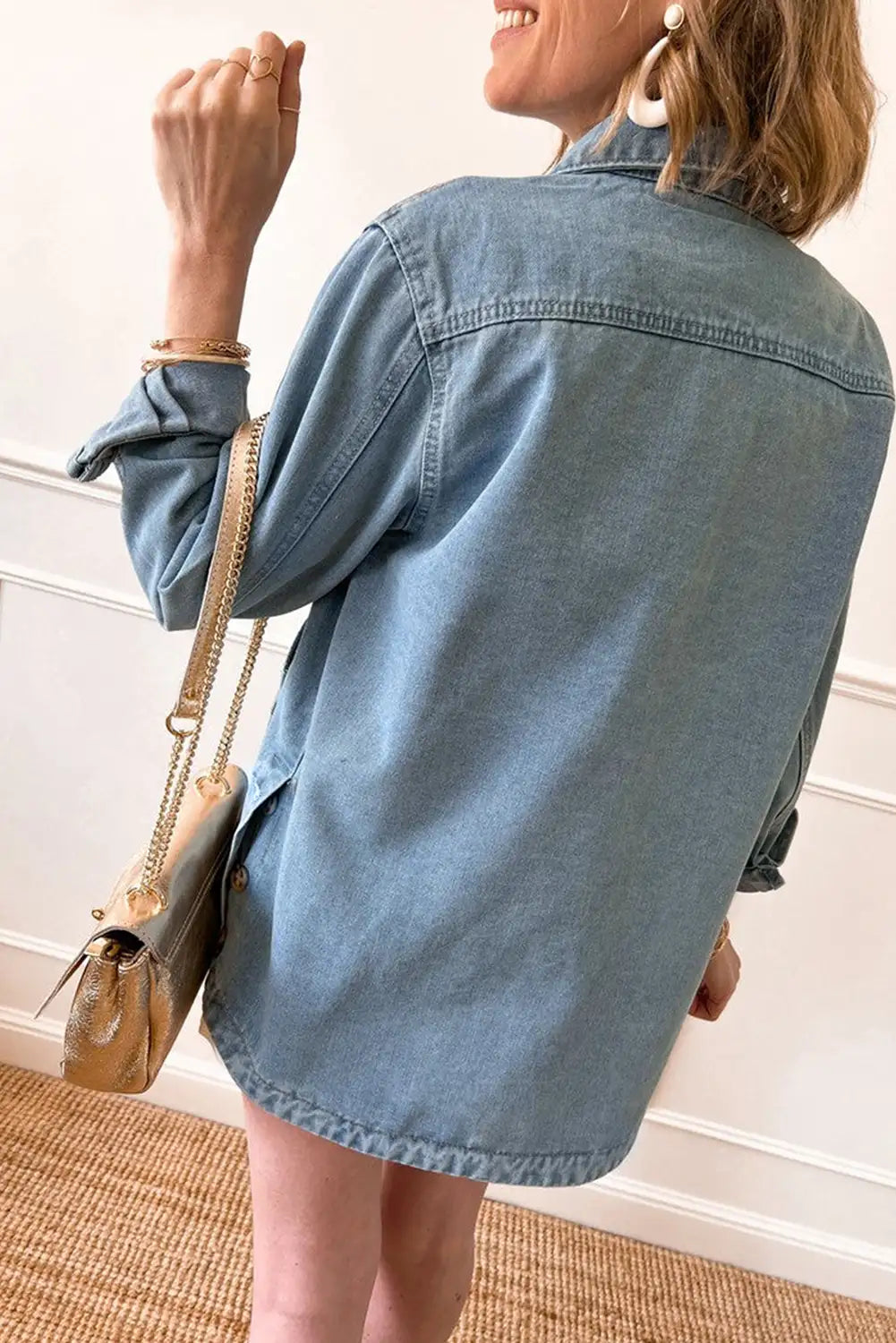 A Vintage Style Jacket with Delicate Timeless Details