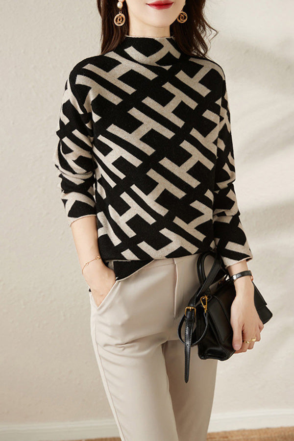 Beautifully Finished Sweater in a Timeless Design