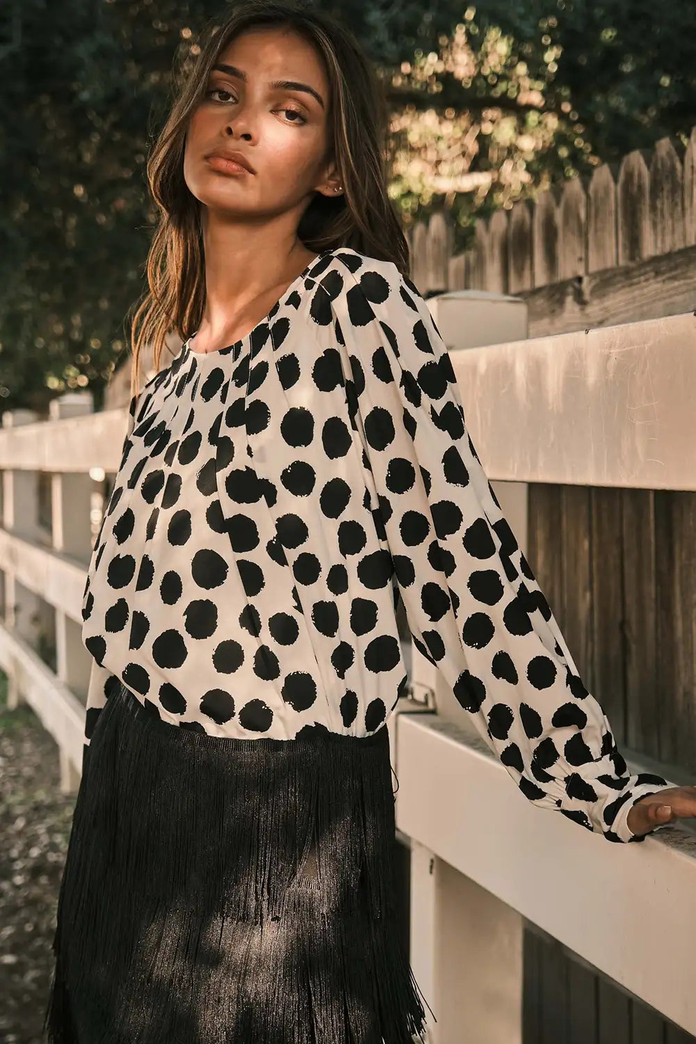 A Vintage Style Blouse with Delicate Timeless Details