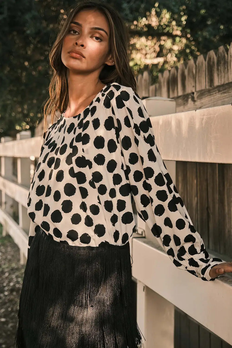 A Vintage Style Blouse with Delicate Timeless Details