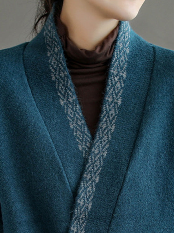 Well Tailored Cardigan with a Graceful Silhouette