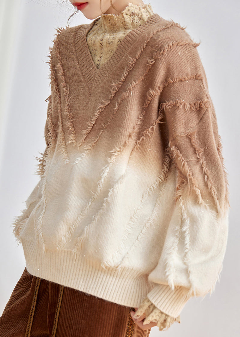A Vintage Style Sweater with Delicate Timeless Details
