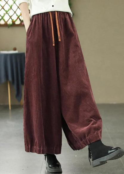 A Vintage Style Pants with Delicate Timeless Details