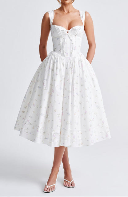 A Vintage Style Dress with Delicate Timeless Details