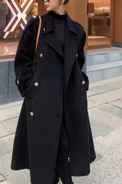 Classic Vintage Coat with a Flattering Fit